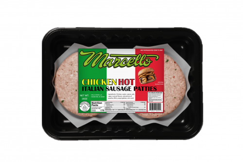 MAP HOT CHICKEN PATTIES