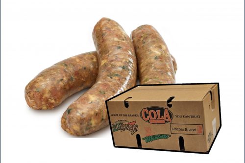PORK RABE AND PROVOLONE SAUSAGE